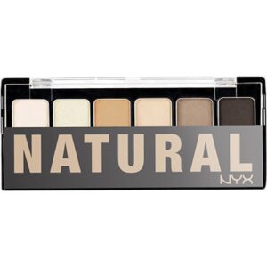NYX The Natural Shadow Palette 6 Shadows