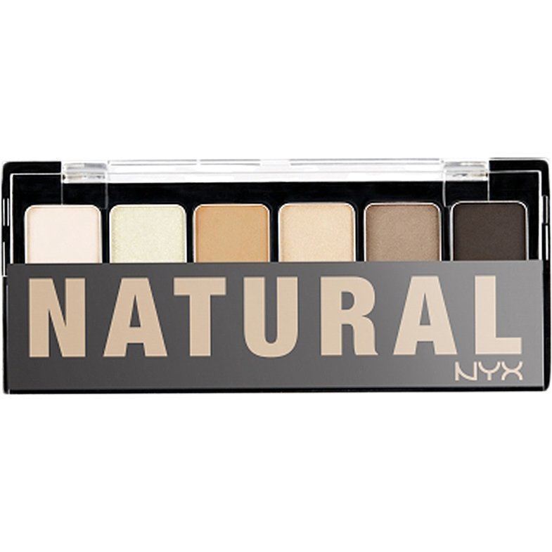 NYX The Natural Shadow Palette 6 Shadows