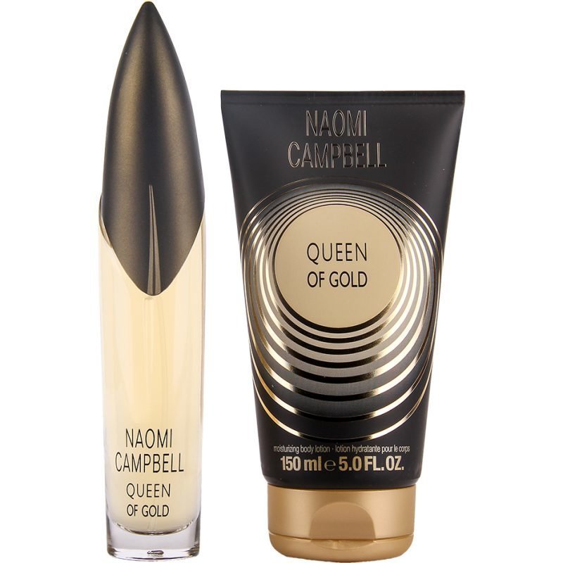 Naomi Campbell Queen Of Gold Duo EdT 50ml Body Lotion 150ml