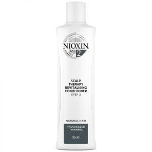 Nioxin 3-Part System 2 Scalp Therapy Revitalizing Conditioner For Natural Hair With Progressed Thinning 300 Ml