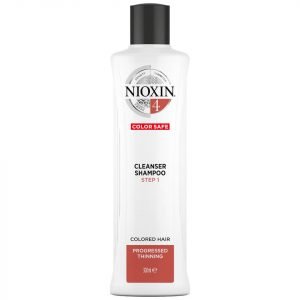 Nioxin 3-Part System 4 Cleanser Shampoo For Colored Hair With Progressed Thinning 300 Ml
