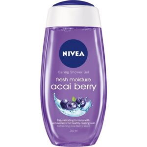 Nivea Caring Shower Gel Fresh Moisture Acai Berry 250ml