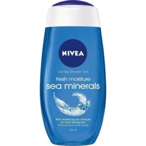 Nivea Caring Shower Gel Fresh Moisture Sea Minerals 250ml