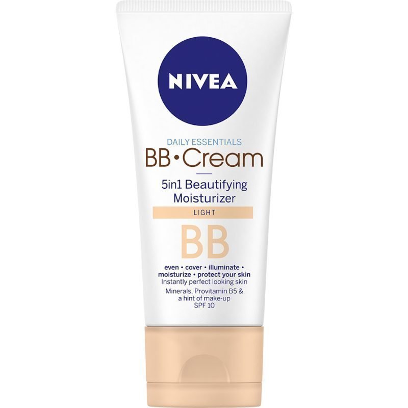 Nivea Daily Essentials Normal Skin BB Cream 5in1 Beautifying Moisturizer Light 50ml