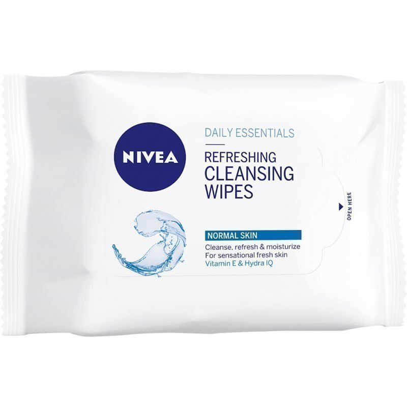 Nivea Daily Essentials Normal Skin Refreshing Cleansing Wipes 25st