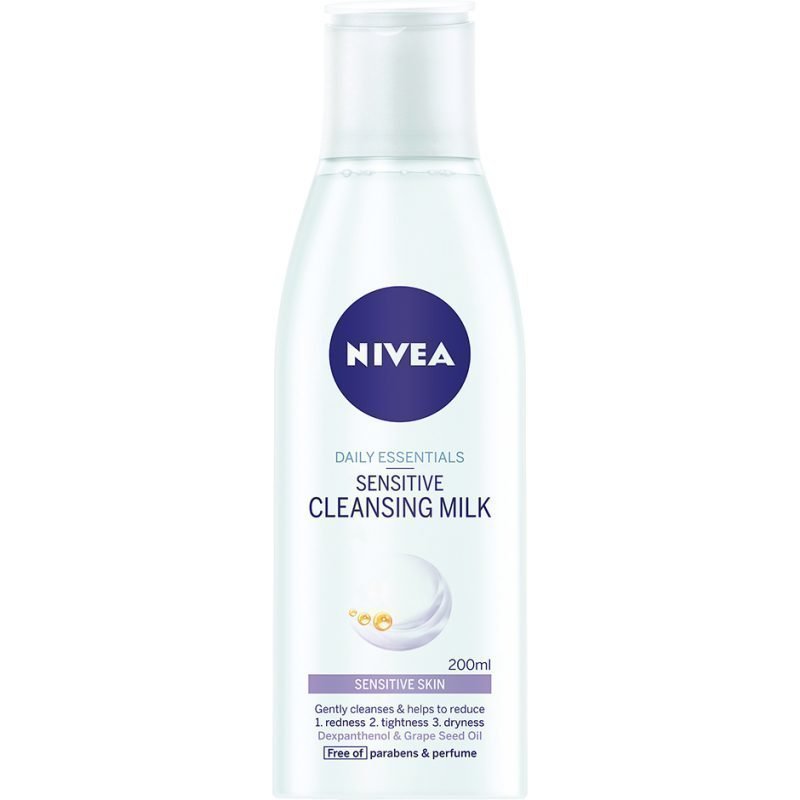 Nivea Daily Essentials Sensitive Cleansing Milk 200ml