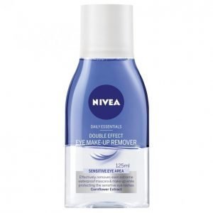 Nivea Double Effec Silmämeikinpoistoaine 125 Ml