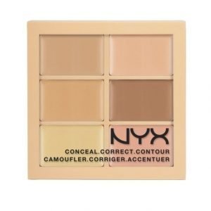 Nyx Conceal Correct Contour Palette Contour Paletti