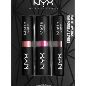 Nyx Matte Lipstick Set 05 Lahjapakkaus