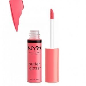Nyx Professional Makeup Butter Gloss Huulikiilto Peaches And Cream