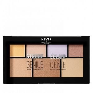 Nyx Professional Makeup Strobe Of Genius Palette Korostuspaletti Multicolor