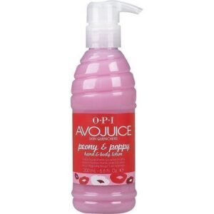 OPI AvoJuice Hand & Body Lotion Peony & Poppy 250 ml