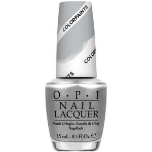 OPI Nail Lacquer Silver Canvas