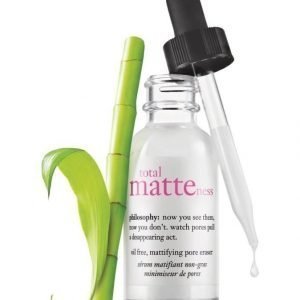 Philosophy Total Matteness Oil Free Visible Pore Eraser Hoitoseerumi 30 ml