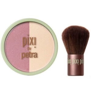 Pixi Beauty Blush Duo + Kabuki Peach Honey