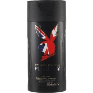 Playboy Swingin' London Shower Gel & Shampoo Shower Gel & Shampoo 250ml