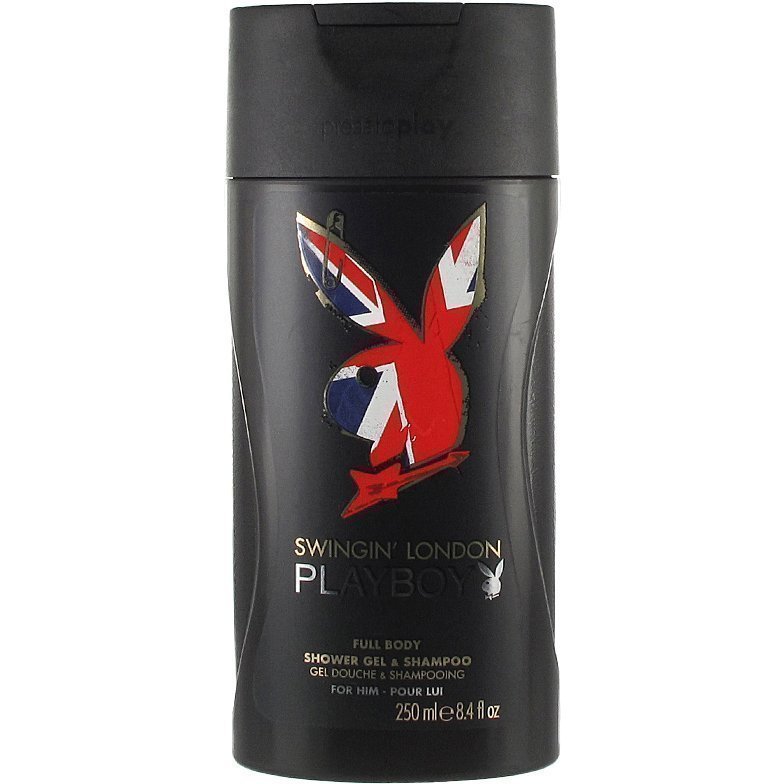 Playboy Swingin' London Shower Gel & Shampoo Shower Gel & Shampoo 250ml