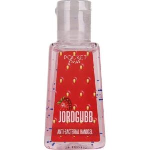 Pocketfresh JordgubbBacterial Handgel 29ml