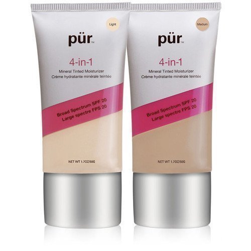 PÜR Mineral 4-in-1 Mineral Tinted Moisturizer Dark