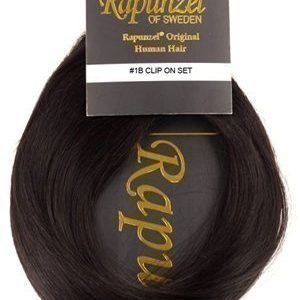 Rapunzel #1B Mustaruskea Clip On-setti Hair Extensions