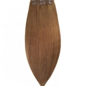 Rapunzel Of Sweden 50 Cm Clip-On Set Original 3 Pieces Hiustenpidennys Brown