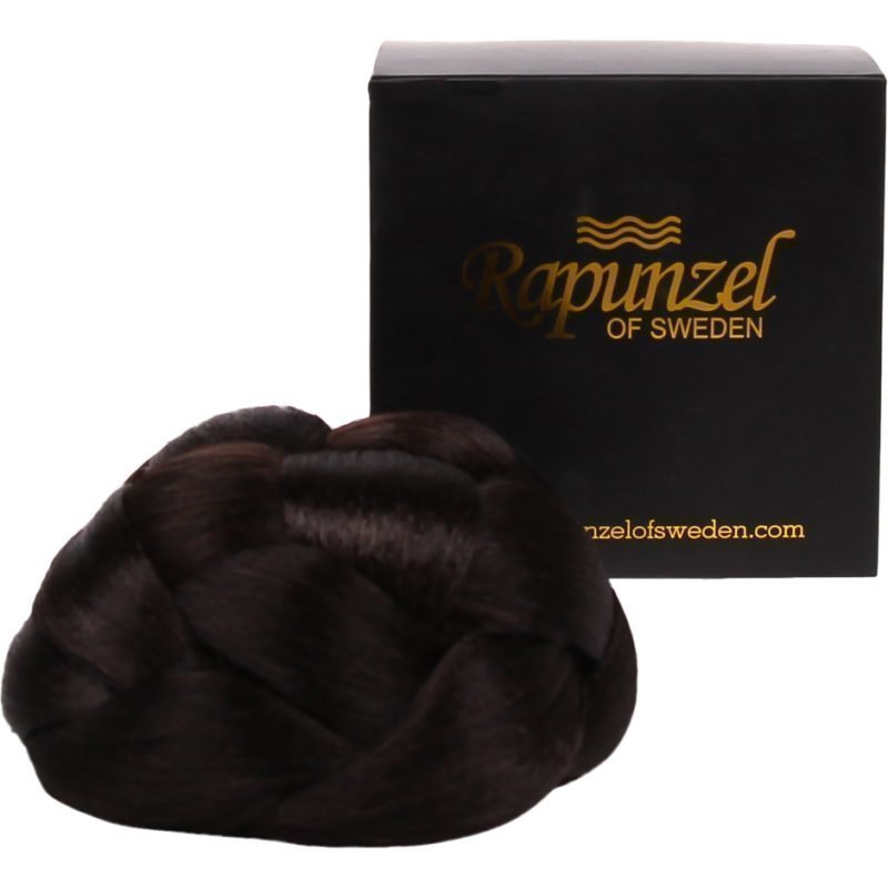 Rapunzel of Sweden Braided Hair Bun Dark Brown
