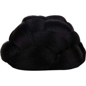 Rapunzel of Sweden Braided Hair Bun Intense Black