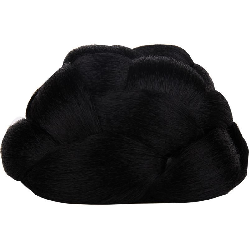 Rapunzel of Sweden Braided Hair Bun Intense Black