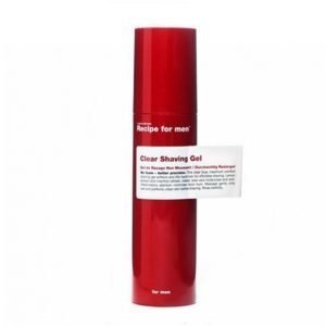 Recipe For Men Clear Shaving Gel 100 Ml Parranajogeeli