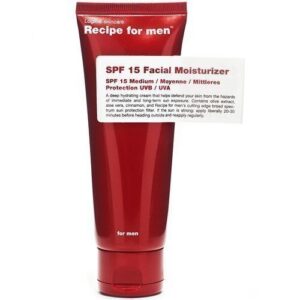 Recipe for Men SPF 15 Facial Moisturizer