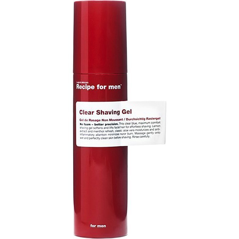 Recipe for men Clear Shaving Gel 100ml