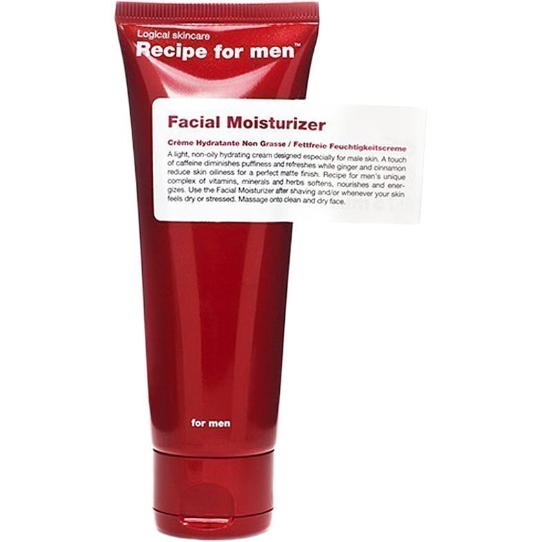 Recipe for men Facial Moisturizer 75ml