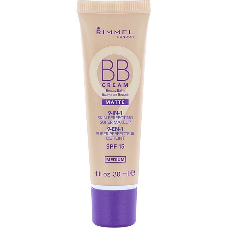 Rimmel BB Cream 9 In 1 SPF15 Matte Medium 30ml