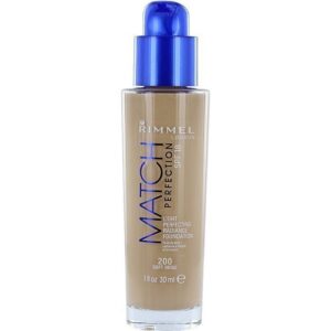 Rimmel Match Perfection Foundation SPF18 200 Soft Beige 30ml