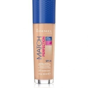 Rimmel Match Perfection Meikkivoide 30 ml Warm Honey