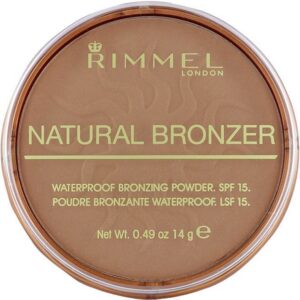Rimmel Natural Bronzer Waterproof SPF15 Bronzing Powder 022 Sun Bronze 14g