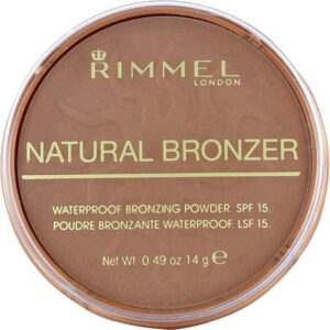 Rimmel Natural Bronzer Waterproof SPF15 Bronzing Powder 026 Sun Kissed 14g