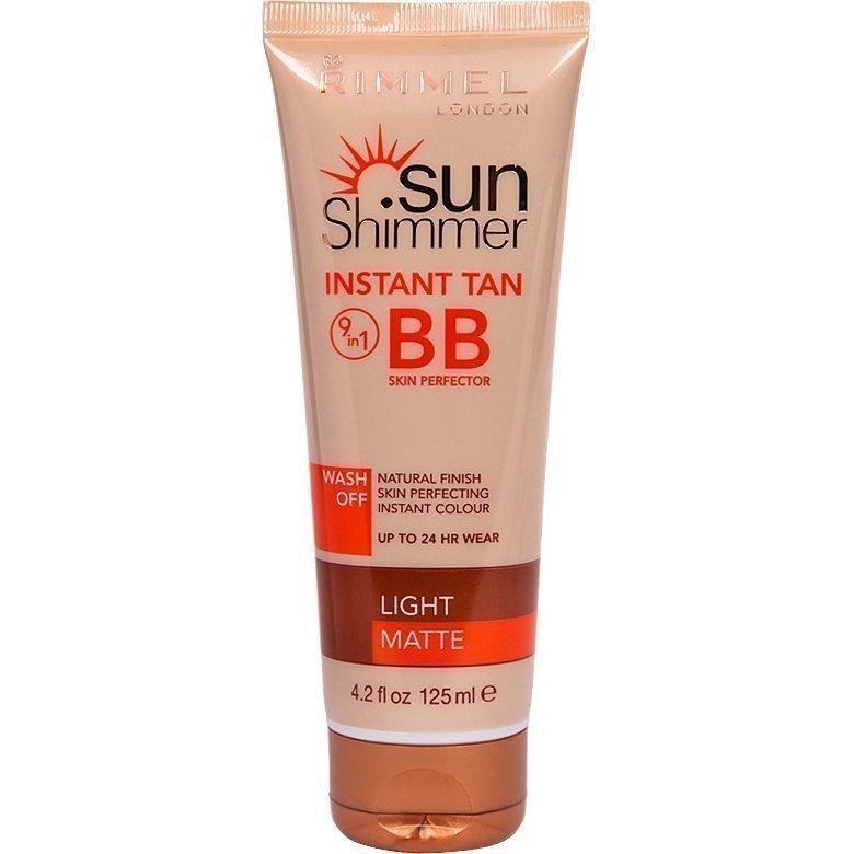 Rimmel Sun Shimmer Instant Tan BB Perfector Light Matte 125ml