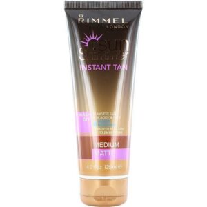 Rimmel Sun Shimmer Instant Tan Gradual Glow Medium Matte Lotion 125ml