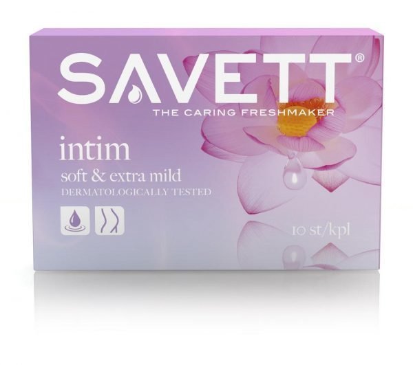 Savett Intim Kosteuspyyhe 10 Kpl