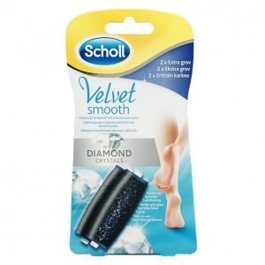 Scholl Velvet Smooth Diamond Täyttöpakkaus 2 Kpl