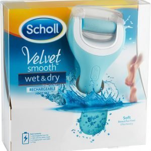 Scholl Velvet Smooth Wet & Dry Ladattava Jalkaraspi