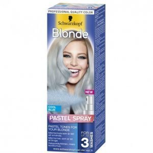 Schwarzkopf Blonde Pastel Spray Cool Blue Vaalennussuihke