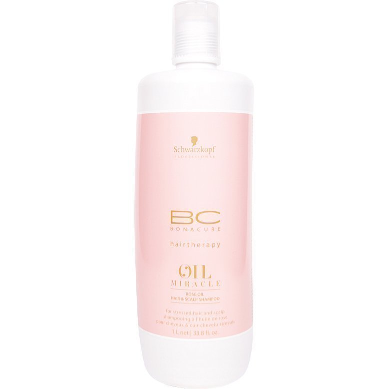 Schwarzkopf Bonacure Oil Miracle Rose Oil Shampoo 1000ml