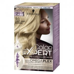 Schwarzkopf Color Expert 9.1 Light Ashy Blonde Hiusväri