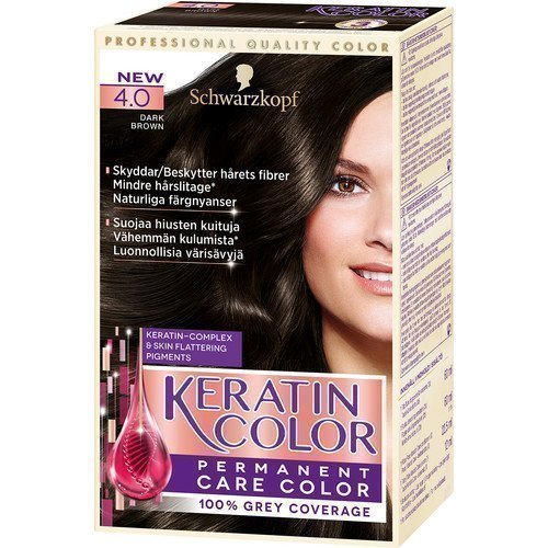 Schwarzkopf Keratin Color 4.0 Dark Brown