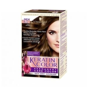 Schwarzkopf Keratin Color 6.0 Light Brown Hiusväri