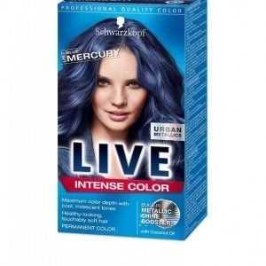 Schwarzkopf Live Color Urban Metallics Hiusväri Blue Mercury