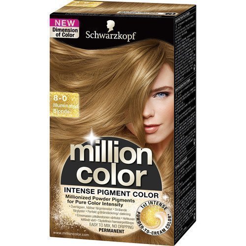 Schwarzkopf Million Color 8-0 Illuminated Blonde