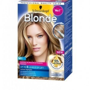 Schwarzkopf Poly Blonde Hiusväri M1 Super Slingor